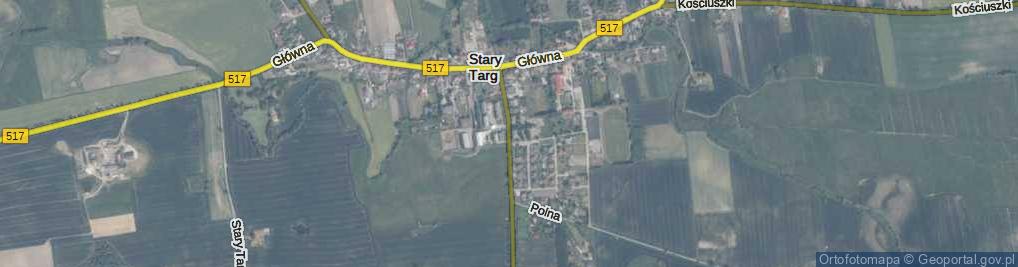 Zdjęcie satelitarne Nowotarska ul.